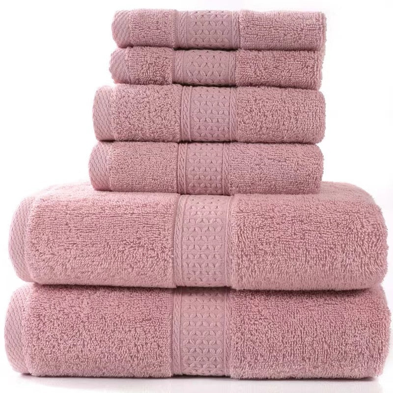 Luxury Bath Towel Set,2 Large Bath Towels,2 Hand Towels,2 Washcloths. –  Home Designs by McMan
